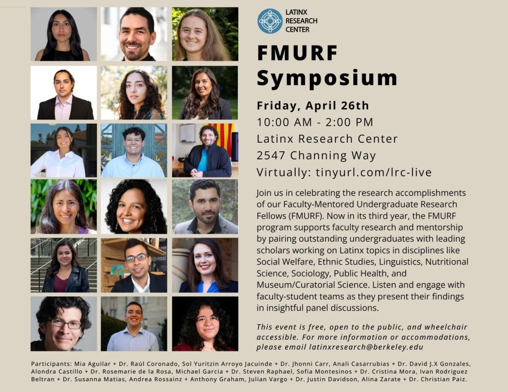 FMURF Symposium 2024 poster with details
